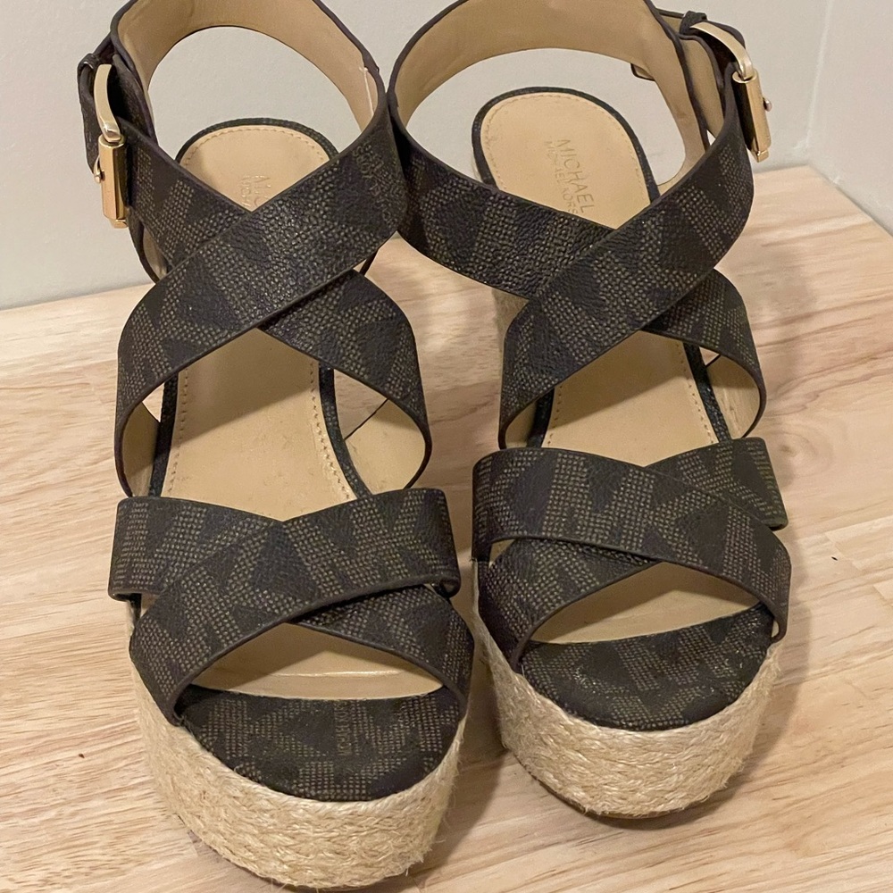 Michael Kors Cecilia Wedges 8.5